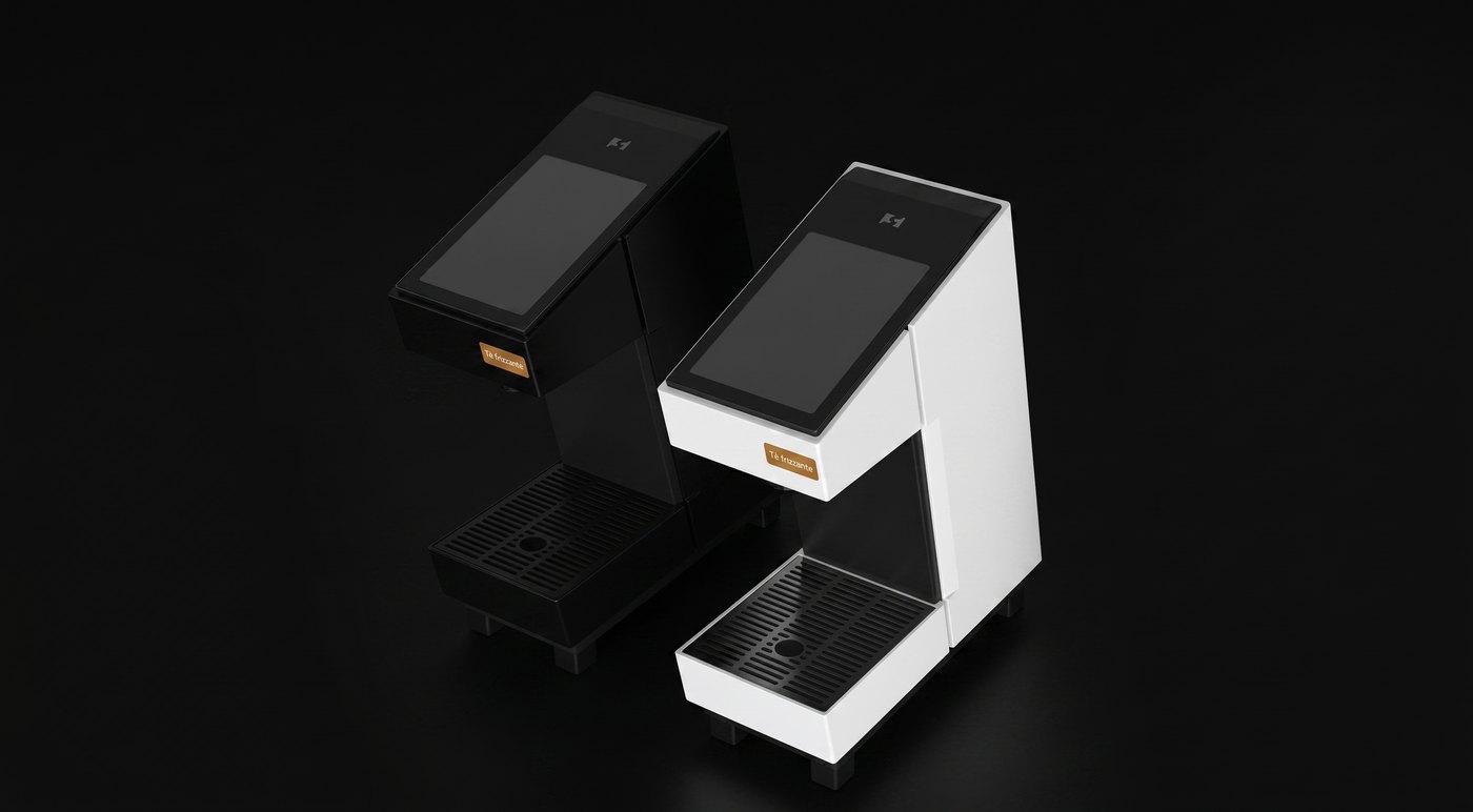 Cappuccinatore automatico professionale SINOOVA S1 nero e bianco